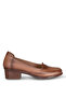 Famous 71 Tan Genuine Leather Women's Shoes - 2