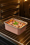 Stainless Steel Vacuum Storage Container, Oven and Cake Container 1.3Lt Food Container Lunch Box - 5