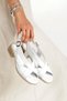 Genuine leather women's daily heeled summer sandals dd3447 - 2