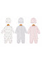 100% Cotton Baby Romper and Hat Set with Booties, 3-Piece Set - Boxed Product - 2