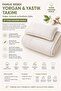100% Organic Cotton Baby Sleeping Quilt and Pillow Set (with Interlining Bag) - 5
