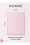 Pink Framed Transparent Opp Flower Bouquet Wrapping Paper 57X57 cm Gift Packaging 4 Pieces - 3