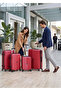 Hard Shell Horizo Vertic ABS Lightweight 4 PCS SET (20/24/28/32 Inch) Luggage, Combination Lock Suitcase - 2