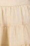 Women Textured Mini Skirt, Beige - 5