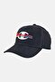 Men Embroidered Adjustable Cap, Black