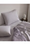 Brunelle Double Cotton Printed Sheet and Duvet Cover Set - Lilac - 7