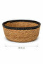 3-Piece Wicker Basket |   Storage Box |   Organizer |   Kitchen Bathroom Organizer - 4
