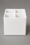4-Compartment Desktop Block Pen Holder |   Desktop Organizer