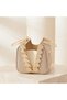 Women's Silvery Metal Handle Box Evening Dress Hand and Shoulder Bag - 8