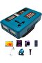 Portable Lithium Battery Inverter | DC 18V, 21V, 48V to AC 220-230V Converter | Rechargeable Dc