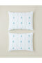 Starfish Easy-Iron 2-Piece Pillowcase 50X70 cm Blue