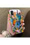 Samsung Galaxy A51 Compatible Silicone Edge Hard Back Case Couple Phone Case Landscape Pattern - 3