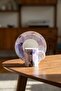Serenade 6-Person Porcelain Coffee Cup Set Purple - 100 ml - 3