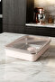 2-Piece Stainless Steel Vacuum Storage Container, Oven and Cake Container 3 Lt Food Container Lunch Box - 5