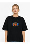 Unisex Women's Men's Kizildereli̇ Logo Front Printed Oversize Thick Fabric Relaxed Cut T-Shirt