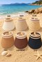 Women's Straw Visor Hat Wide Brim Adjustable Summer Sun Visor - 3