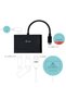 Adaptor I-Tec USB-C la HDMI/2xUSB - 3