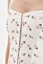 Women's Underwire Jacquard Floral Fabric Detailed Design Corset - 7