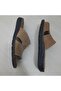 Inside and Out, %100 Genuine Suede Leather, Mink Color Orthopedic Sole Slippers - 5