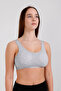 Women's Thick Strapped Half Tank Tops with Pads, Pack of 4, Cotton, Flexible and Comfortable - 4