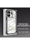 Infinix Hot 50I Compatible Transparent Back Four-Corner Reinforced Impact Protection Silicone Case - 3