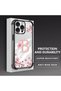 iPhone 15 Pro Max Compatible Transparent Back Four-Corner Reinforced Impact Protection Silicone Case - 4