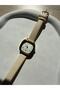 Minimal Leather Women's Wristwatch Hera Cream - 4