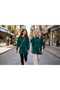 Green Oversized Sports Tunic, - 5