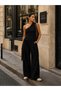 Women's Asymmetric One-Shoulder Detailed Wide-Leg Suit