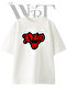Dio Rock Hand Design Printed Unisex White Oversize T-Shirt