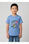 Boys Cool Robot Blue T-Shirt