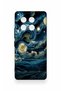 Tecno Camon 30 Compatible Starry Night Patterned Silicone Case - 2