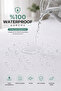 Soft Touch Micro Extra Quiet 200X200 King Size Mattress Protector Liquid Proof Fitted Mattress Pad - 2