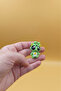 Movable Three-Eyed Alien Figure Keychain Bag Ornament Charm - 4