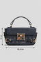 Women's Handbag Stylish Patterned Buckle Daily Shoulder and Crossbody Bag - 4