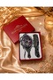 Luxury Gift Boxed Ottoman Palace Collection Antique Copper Stone Embroidered Hand Mirror and Comb Set - 2
