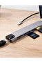 قارئ بطاقات متعدد الوظائف من النوع C USB HDMI Ethernet