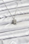 316L Steel Chain Silver Color Minimal North Star Model Women's Necklace