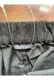 Black Button-Down Corduroy Mini Skirt with Patch Pockets - 8