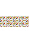 Elastic School Desk Cover 20Pcs 110X40 cm | Washable, Durable, Polyester Stain-Resistant Fabric (Teacher's Desk Gift) - 2