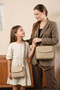 Patterned Postman Shoulder Bag and Children's Shoulder Bag Mother Daughter Combination Set