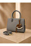 Women's Zippered Imported Quality Premium Stylish and Elegant Hand & Shoulder Bag Size: 20 X 18 cm - 5