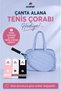 Parachute Fabric Tennis Bag with Racket Compartment, Padel Bag, Sports Bag and Tennis Bag, Blue Color Sports Bag, Tennis Bag, Tennis Sock Gift - 2