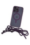 Aconcept iPhone 14 Pro Case Divo Strap Magsafe Cover - (111411) Deep Purple - 3