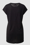 Women's Plus Size Lycra Crew Neck Off-Shoulder Three-Dimensional Sequin Pattern Mother Combed Cotton Dress - 3