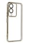 Aconcept Vivo Y17S Case with Lens Silicone (102826) - Gold - 2