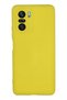 Aconcept Poco F3 Case Nano Velvet Silicone (150059) - Yellow