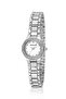 Elegant Luxury Stone Women Wrist Watch Silver Color Pl-1616B2X - 3