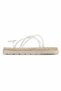 Women's Stoned Butterfly Detailed Cross-Strapped Lightweight Eva Sole Daily Summer Slippers - 3
