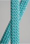 Turquoise Glittery Knitted Shoelaces 120 cm - 3